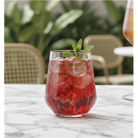 Wiederverwendbarer Becher Langlebig "Kaleido" Tritan 390 ml (6 Stück)