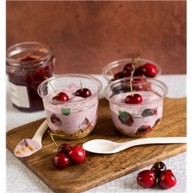 Transparent Kompostierbar PLA Suppenbecher 360 ml Ø9,6 cm (50 Stück)