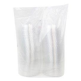 Domdeckel mit Kreuz Transp. PET Ø9,4cm (900 Stück)