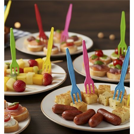 Kompostierbare CPLA Mini-Gabeln