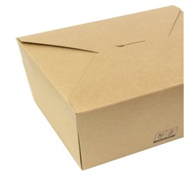 Amerikanische Kraft-Kraft Box 22x16,5x9cm 3000ml (200 Stück)