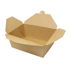 Amerikanische Kraft-Kraft Box 22x16,5x9cm 3000ml (25 Stück)