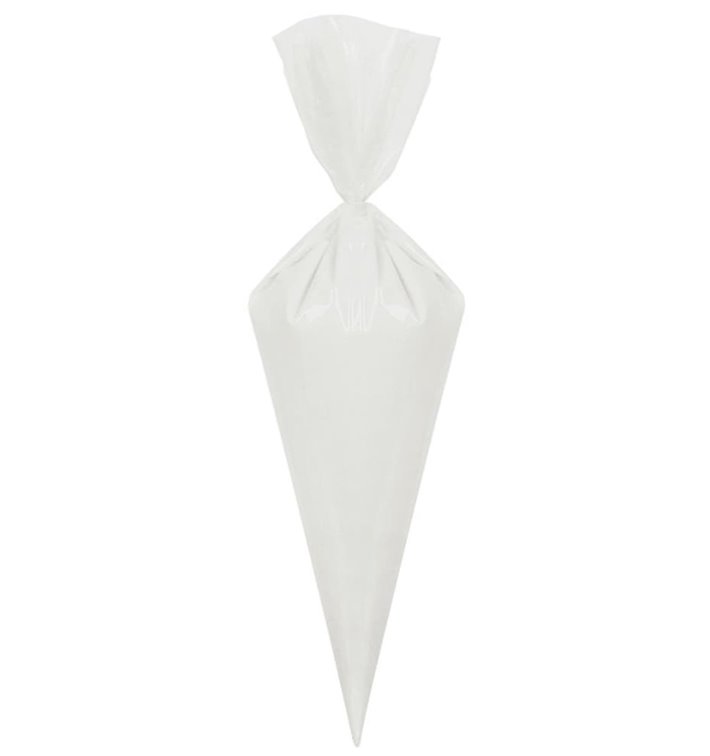 Spritzbeutel PE auf Rolle Transparent 20x36cm (1000 Stück)