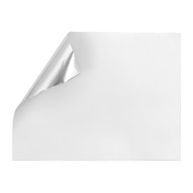 Alufolie mit Pergamentpapier 31x41cm (1.000 Stück)