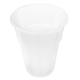Transparenter Kompostierbarer PLA Becher "NaturGo" 570ml (700 Stück)