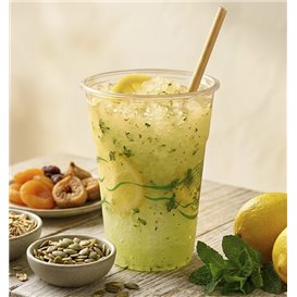 Kompostierbarer PLA Becher "Green Spirit" Transparent 570ml (700 Stück)