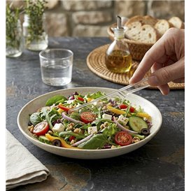 Wiederverwendbares Messer aus PS Transparent 18cm (900 Stück)