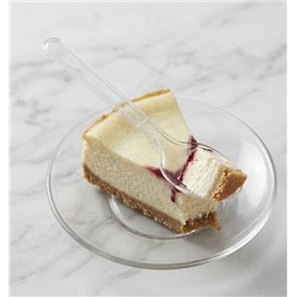 Kleiner Wiederverwendbarer Löffel aus PS Transparent 14,5cm (50 Stück)