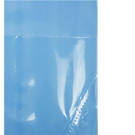 Spritzbeutel PE auf Rolle Blau 28x55cm (100 Stück)