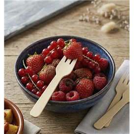 BambusGabel 9cm (100 Stück)