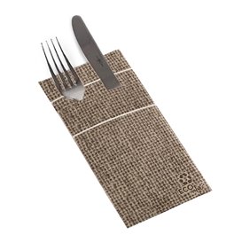 Besteckservietten 40x40cm Sackleinen (30 Stück)