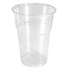rPET Kunststoffbecher 300ml Ø7,8cm (1250 Stück)