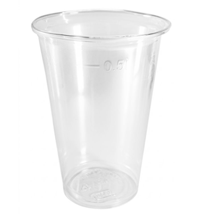 rPET Kunststoffbecher 600ml (50 Stück)