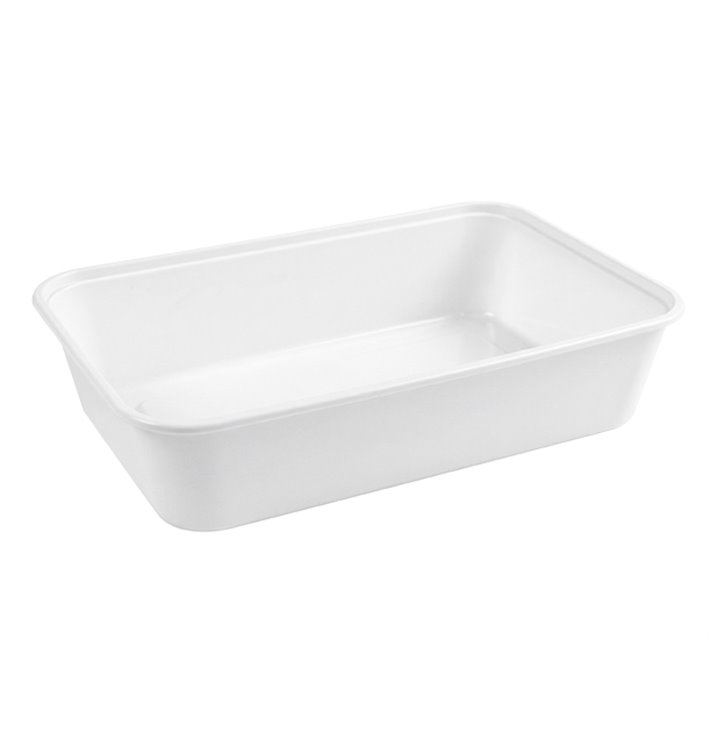 Rechteckiger PP Kunststoffbehälter 500ml 17,3x11,9x3,9cm (500 Stück)
