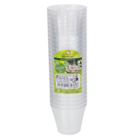 Transparenter "Bloom" PS Degustations Becher 75ml (25 Stück)