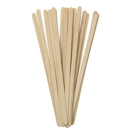 Einzeln verpackte Holz-Kaffeerührstäbchen 11cm (250 Stück)