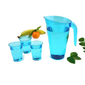 Plastik Krug türkis Unzerbrechbar 1.500ml (1 Einheit)