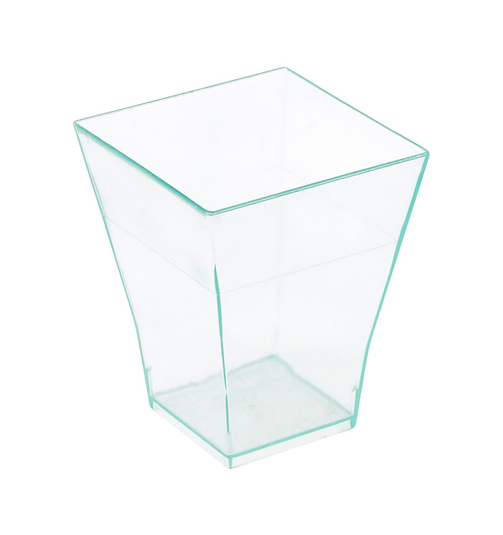 Transp. Plastik Becher Verkostung 4,2x4,2x4,2cm Transp. Plastik Becher Verkostung 4,2x4,2x4,2cm