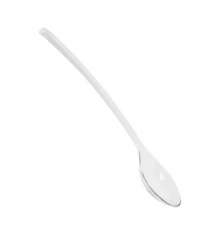 Transp. Kleiner Plastiklöffel Verkostung 10,5cm Transp. Kleiner Plastiklöffel Verkostung 10,5cm