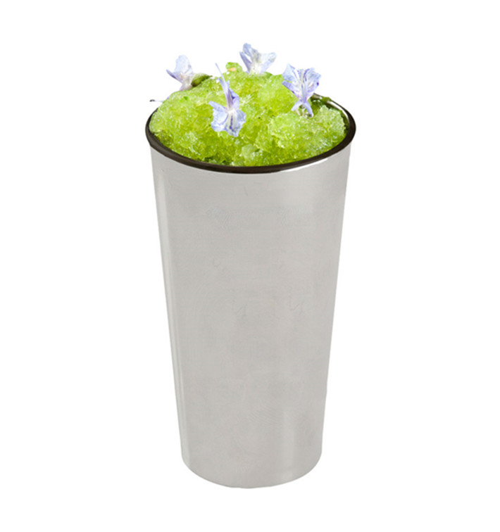 PlastikBecher Verkostung Mini Rohr Silber 60ml 3,5x9cm PlastikBecher Verkostung Mini Rohr Silber 60ml 3,5x9cm