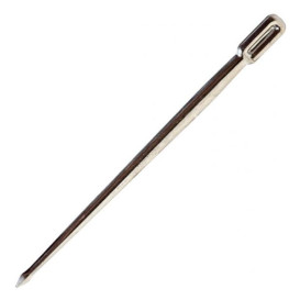 Rührer für Plastikgetränke Silber 85mm 