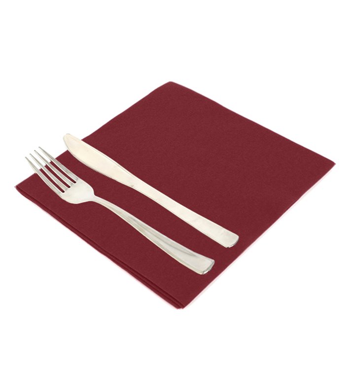Servietten Airlaid Bordeauxrot 40x40cm Servietten Airlaid Bordeauxrot 40x40cm