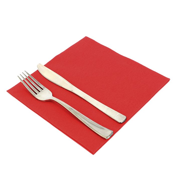 Servietten Airlaid Rot 40x40cm Servietten Airlaid Rot 40x40cm