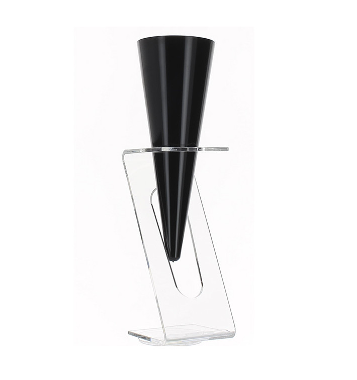 Plastik Sektflöte Spritzguss "Kegel" Schwarz 1 Stück 100ml Plastik Sektflöte Spritzguss "Kegel" Schwarz 1 Stück 100ml