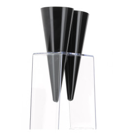 Stand fur Plastik 2 Becher Transp. 