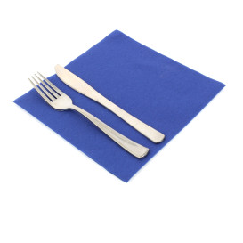 Servietten Airlaid Blau 40x40cm 