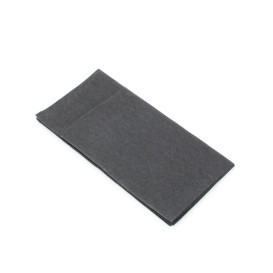 Servietten Kanguroo Airlaid Schwarz 40x40cm (25 Einh.)