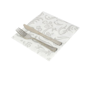 Servietten Damascato Airlaid Weiß 40x40cm (50 Einh.)