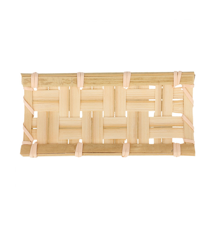 Tray aus Bambu "Geflochten" 10,5x5cm Tray aus Bambu "Geflochten" 10,5x5cm