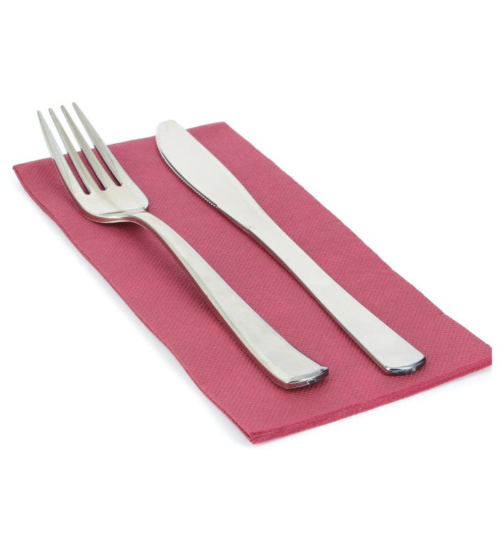 Papierservietten bourdeaux 1/8 40x40cm 2-lagig Papierservietten bourdeaux 1/8 40x40cm 2-lagig