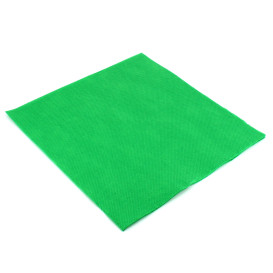 Papierservietten wiesegrün 40x40cm 2-lagig (50 Einh.)