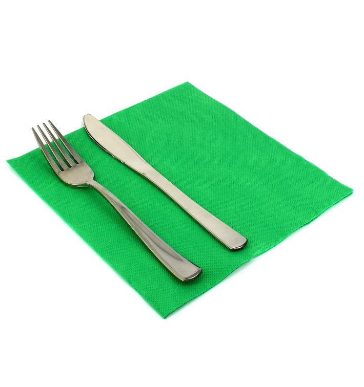 Papierservietten wiesegrün 40x40cm 2-lagig Papierservietten wiesegrün 40x40cm 2-lagig