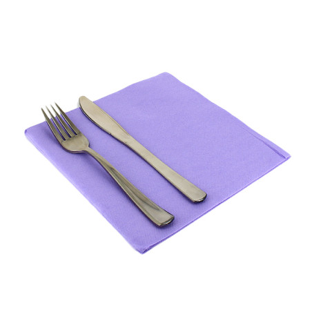 Papierservietten flieder 40x40cm 2-lagig (50 Stück)