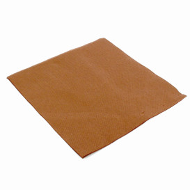Papierservietten braun 40x40cm 2-lagig (1.200 Einh.)