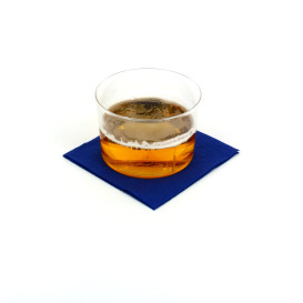 Papierservietten "Cocktail" blau 20x20cm (100 Einh.)