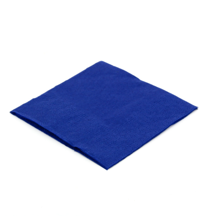 Papierservietten "Cocktail" blau 20x20cm Papierservietten "Cocktail" blau 20x20cm