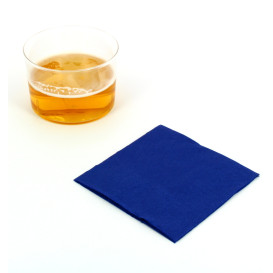 Papierservietten "Cocktail" blau 20x20cm (100 Einh.)