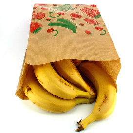 Papiertüten kraft für Obst 18+10x32cm (1.000 Einh.)
