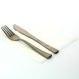 Papierservietten weiß 33x33cm 2-lagig (100 Einh.)